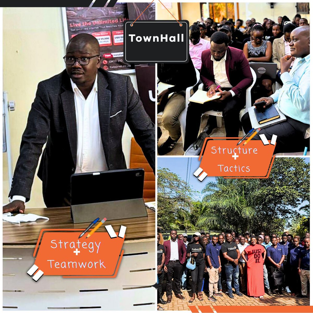faibanet's tweet image. With the year coming close to an end, Our town hall was the perfect moment to reflect, realign and recharge for the final stretch.

With renewed energy and focus, we are ready keep delivering the best internet experience.

#UnlimitedInternetExperience #BeUnlimited