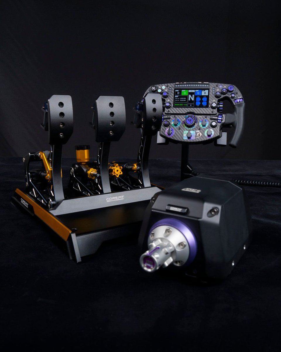 OfficialCONSPIT's tweet image. CONSPIT PW1 + CPP EVO + ARES Platinum
 
Get ready to elevate your racing experience with our exclusive Black Friday bundle deals! 
 
Don’t miss out on these incredible savings!
Authorized distributors:conspit.cn/jingxiaoshangl…

#CONSPIT #ProDriversChoice #BlackFriday