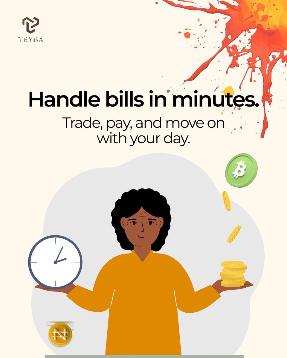 trybagc's tweet image. Do you know you can you pay bills without stress on Trybagc? 
Download the Tryba app today and get started!
