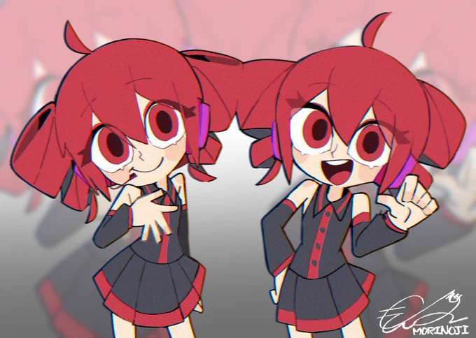 垂れ目vsツリ目