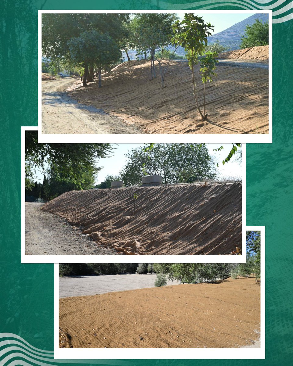 paseodelgenil's tweet photo. 🌱 ¡La naturaleza tiene su propio abrigo! 🪴

Estas mantas son tejidos naturales que ayudan a proteger el suelo y favorecer el crecimiento de la vegetación en zonas restauradas 🌾

Financia @FBiodiversidad 
#ProyectosPRTR #PlanDeRecuperación 
#NextGenerationEU https://t.co/TP2laXyPtl