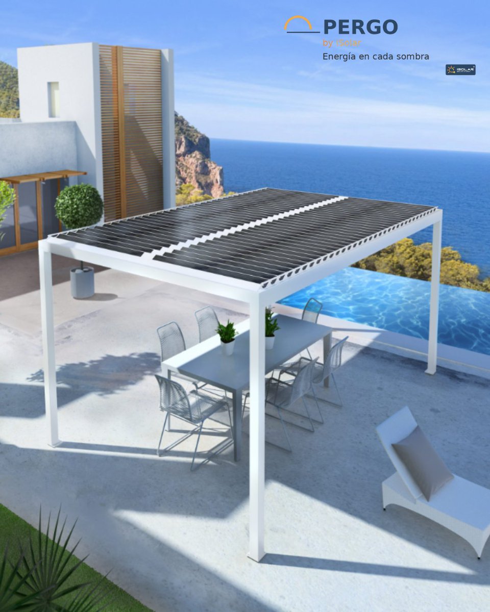 isolar_es's tweet image. #PERGO by #iSolar: diseño y energía bajo un mismo techo. Convierte tu terraza o aparcamiento en una fuente de #energiasolar 

Si estás pensando en preparar tu espacio para la próxima primavera/verano…
👉 Contacta con nosotros: isolarenergia.es/contacto
#Sostenibilidad #Autoconsumo