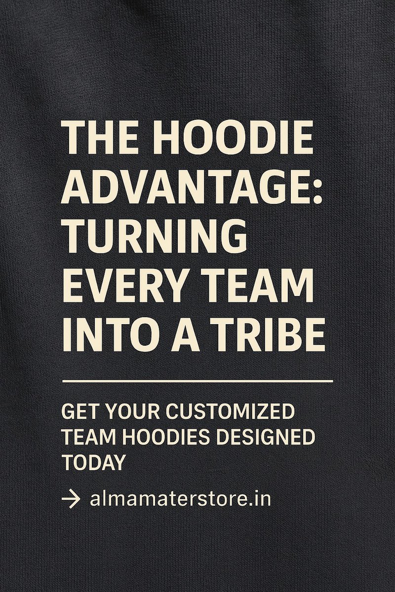almamaterstore's tweet photo. A team hoodie isn’t just merch. It’s belonging you can feel, pride you can wear, and identity that stays long after the project ends.
#TeamHoodies #AlmaMaterStore #CorporateLife #CollegeBatchHoodies #MadeForTeams https://t.co/6Alt5bmci4