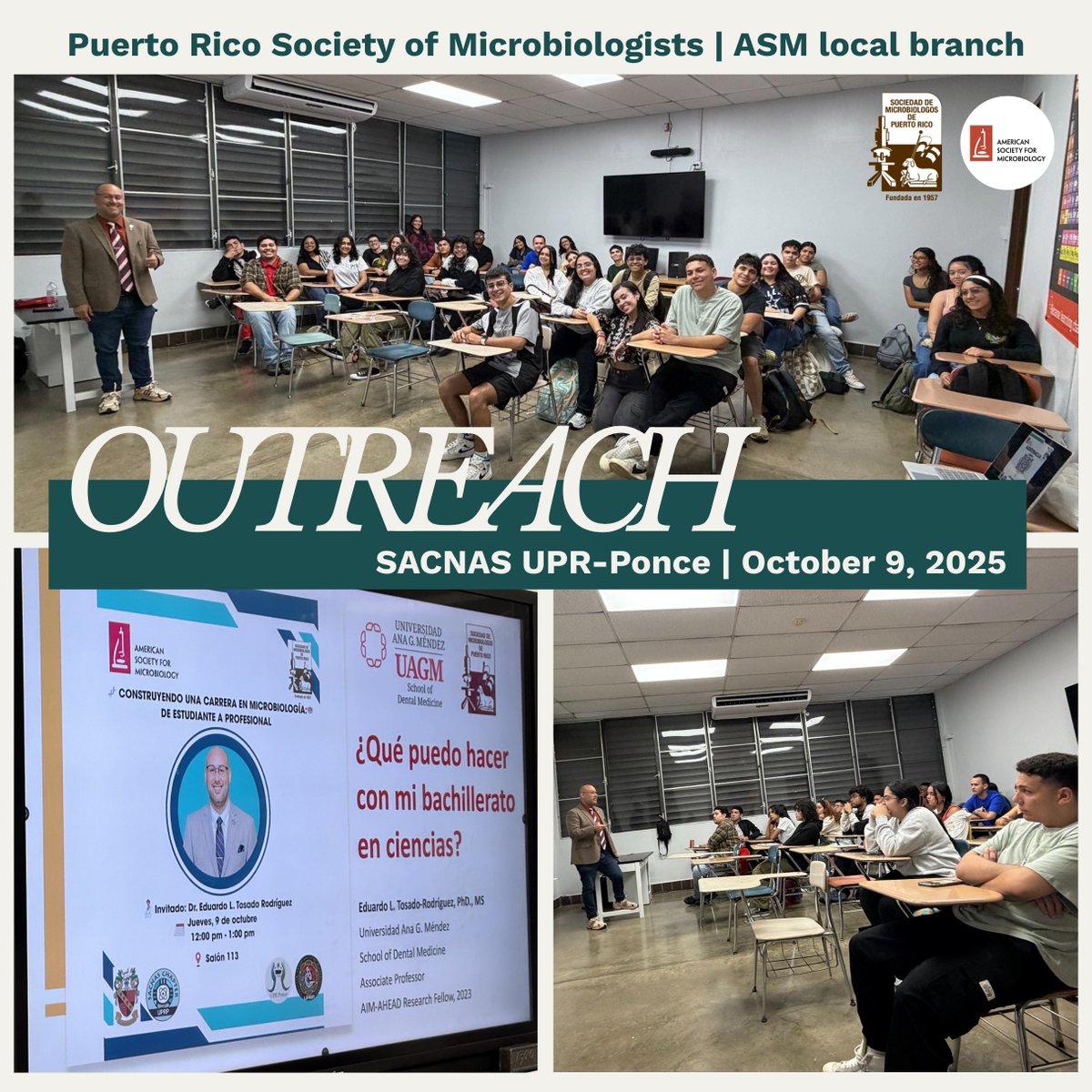 Sociedad de Microbiólogos de Puerto Rico 🦠 tweet media