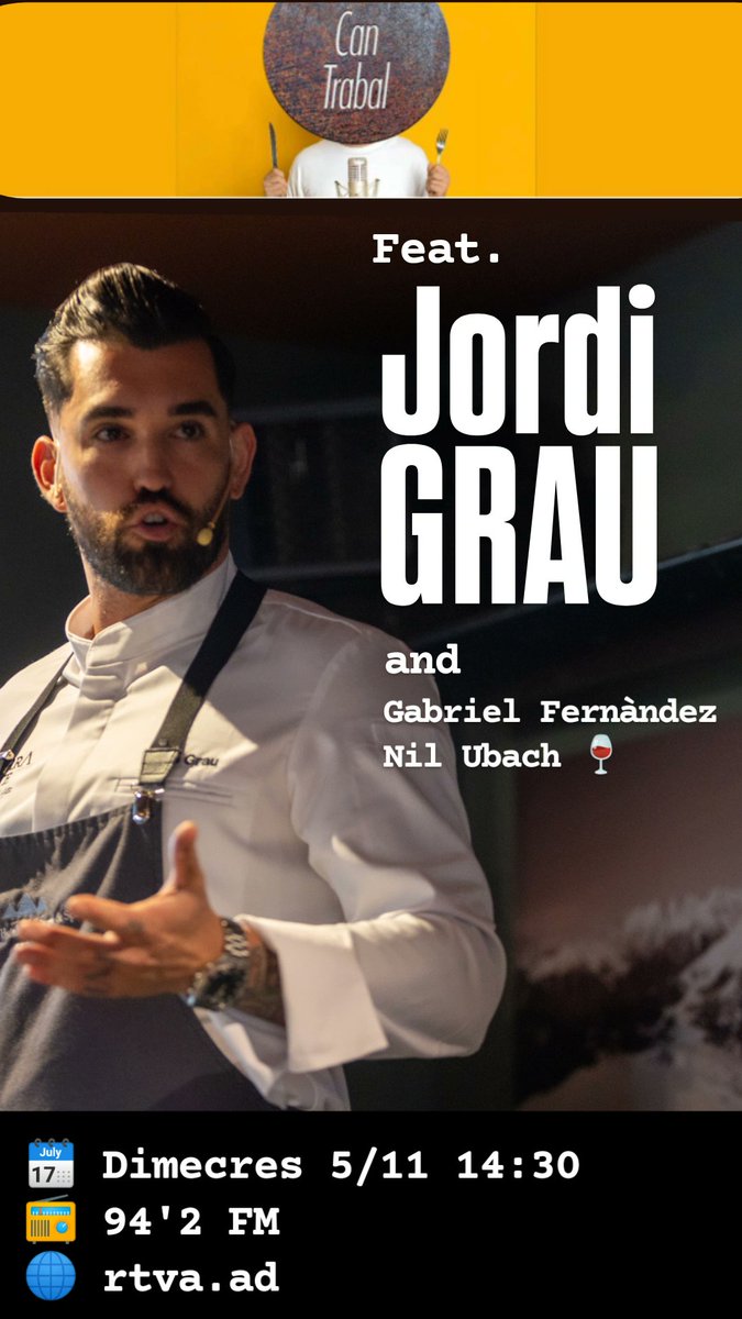 En res a <a href="/rtvandorra/">RTVA</a> 📻 Tune in
rtva.ad o 94'2FM