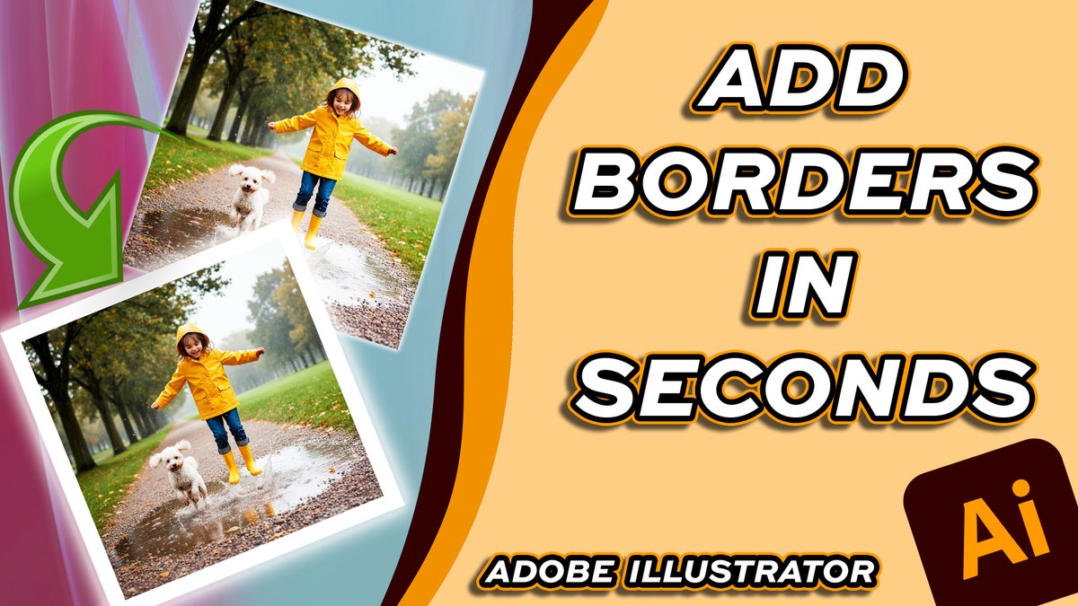 GraphdTutorials's tweet image. In this quick tutorial, I’ll show you how to add a border around a picture in Adobe Illustrator — perfect for social media posts, print designs, and digital artwork.

#adobeillustrator #adobeillustratortutorial #adobeillustratortips

youtu.be/jp5A8iOvEpM