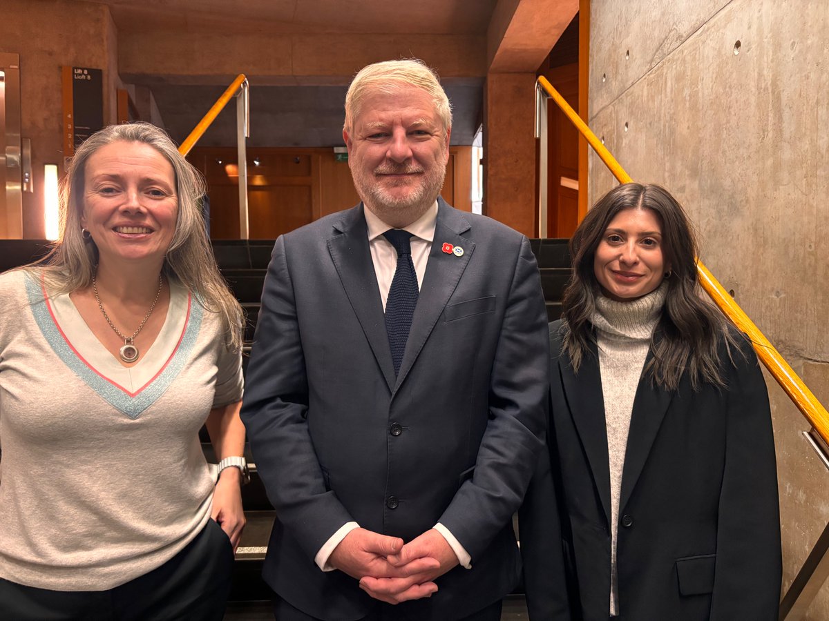 Improving access to culture, heritage and the arts for the blind and visually impaired is an important priority. Many thanks to <a href="/EuansGuide/">Euan's Guide</a> and <a href="/SightScotland/">Sight Scotland</a> for the constructive discussions. Am looking forward to joint initiatives to make sure access is optimised