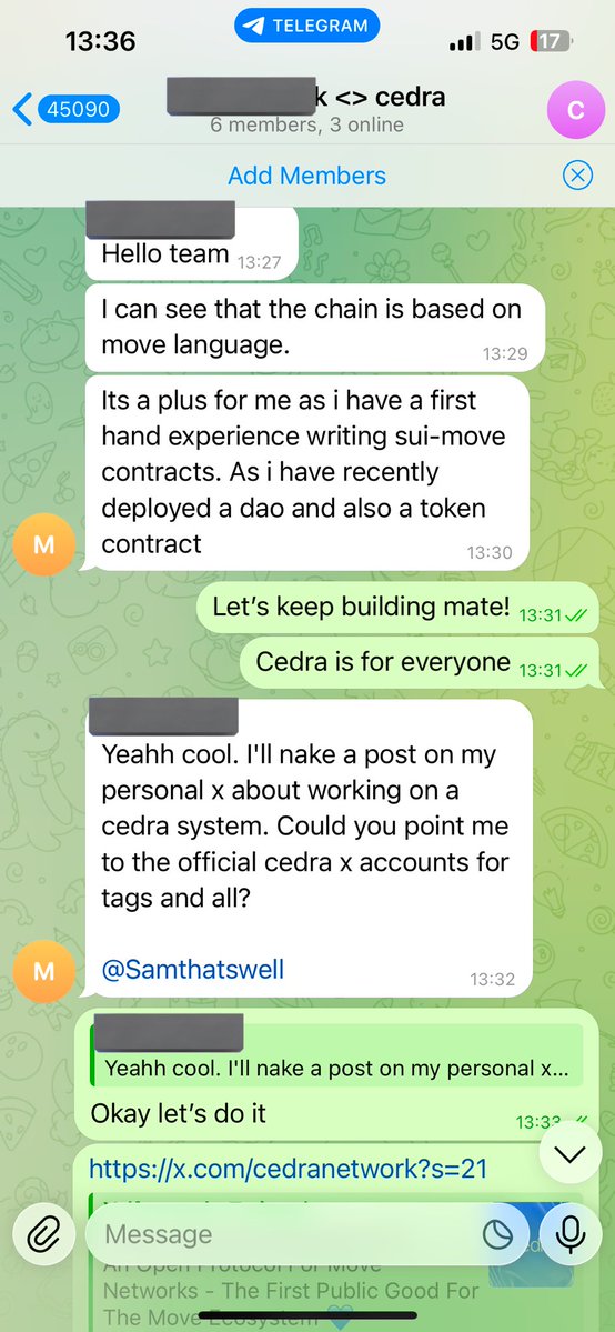 SamThatsWell's tweet image. It’s just 3months and the journey looks like it’s been 12months gone😉. 

my primary assignment @cedranetwork is to onboard projects and developers to cedra ecosystem. Moreover, It’s not just about the onboarding processs but the intentionality that “cedra is for everyone”

gM👊🏾