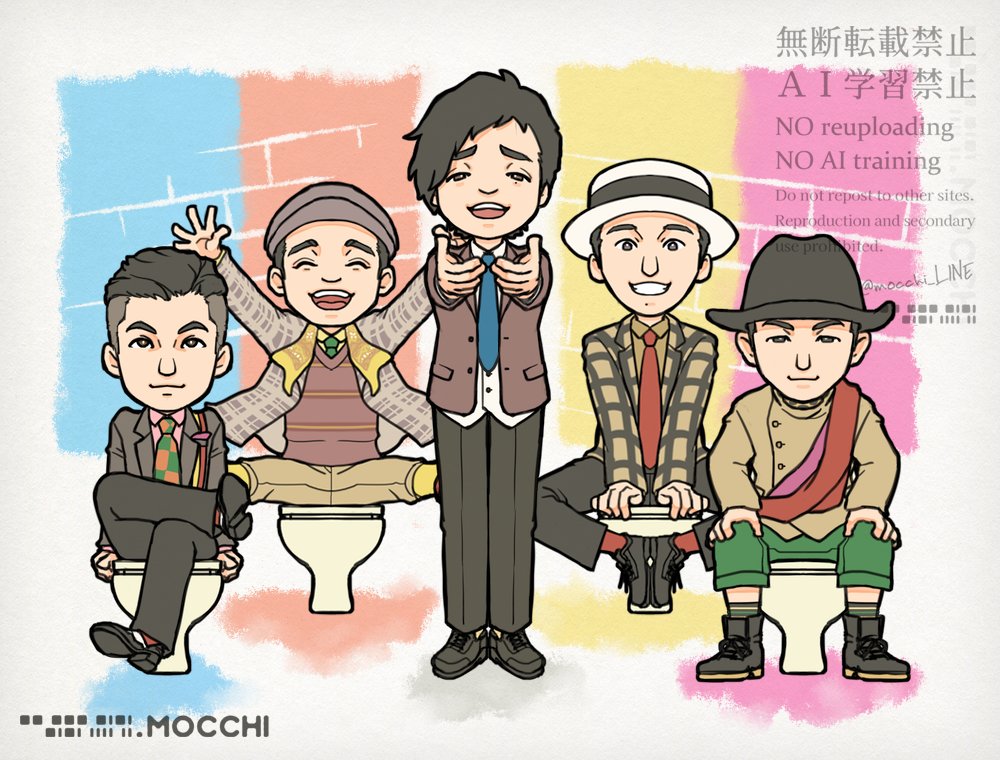 mocchi_LINE's tweet image. 初めてs**t kingzさんを描かせていただきましたッッ
描きながら何度も愛が呆れ果てるまでを歌ってたら時間も喉も解けました🫠
（Your Daysは歌えなかった…英語の壁よぅ…）
#シットキングス さん #三浦大知 さん