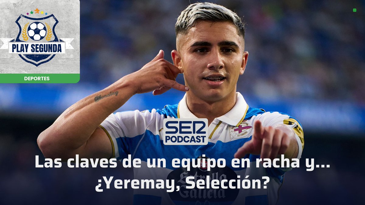 PlaySegunda's tweet image. ⚽️👀 08x11 | ¡Que hay NUEVO EPISODIO YA DISPONIBLE DE #PLAYSEGUNDA! 🙌 #DaleAlPlay⏯️

🔎👀 Las rachas de Almería, Burgos, Córdoba y Albacete
 
☎️ 🇪🇸 ¿Yeremay, Selección?, el sustituto de Justo, #TertuliadeSegundones... y MÁS

 @OscarEgido y @joseaduro 📲linktr.ee/PlaySegunda