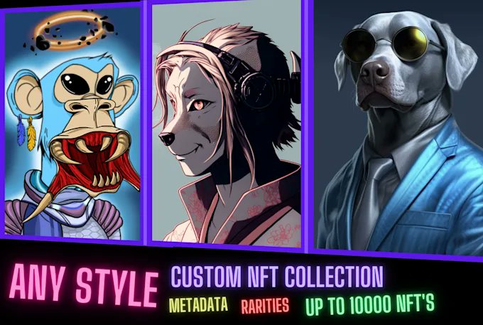 ruposhamin's tweet image. Bring your NFT characters to life! 
Fiverr Pro artists design unique traits &amp;amp; styles for your entire collection.
Check for details! 
Connect: go.fiverr.com/visit/?bta=148…

#NFTDesign #Web3 #DigitalArt #NFTArt #NFTcollection #characterart