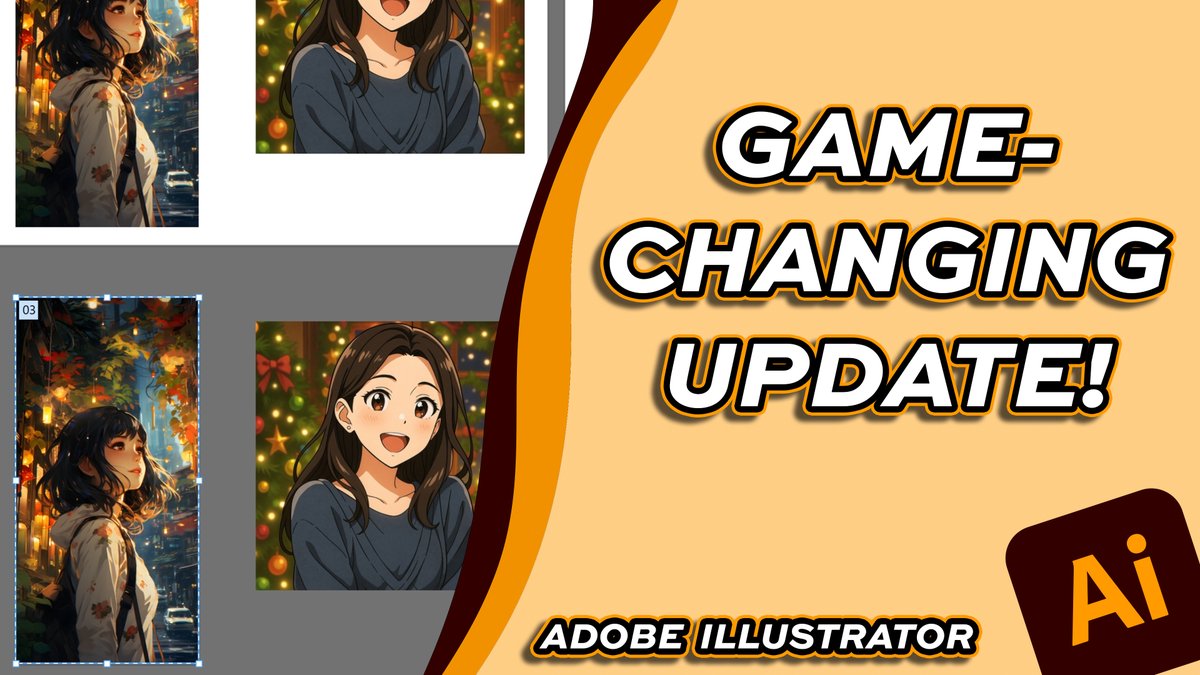 GraphdTutorials's tweet image. In this video, I’ll show you everything that’s new with artboards in Adobe Illustrator 2025, plus how to make the most of the new tools.

#adobeillustrator #adobeillustratortutorial #adobeillustratortips

youtu.be/ZQlicchyTNo