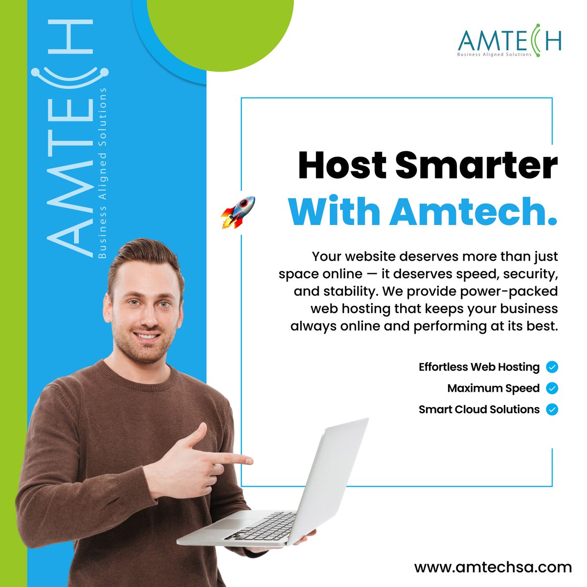 AmtechITS's tweet image. Host smarter with Amtech
Get faster websites, SAR billing &amp;amp; bilingual support  all with web hosting in Jeddah that keeps your business online 24/7.
 amtechsa.com/dev/blog/webho…
#Amtech #WebHosting #SaudiArabia #CloudHosting #Jeddah #DigitalSolutions