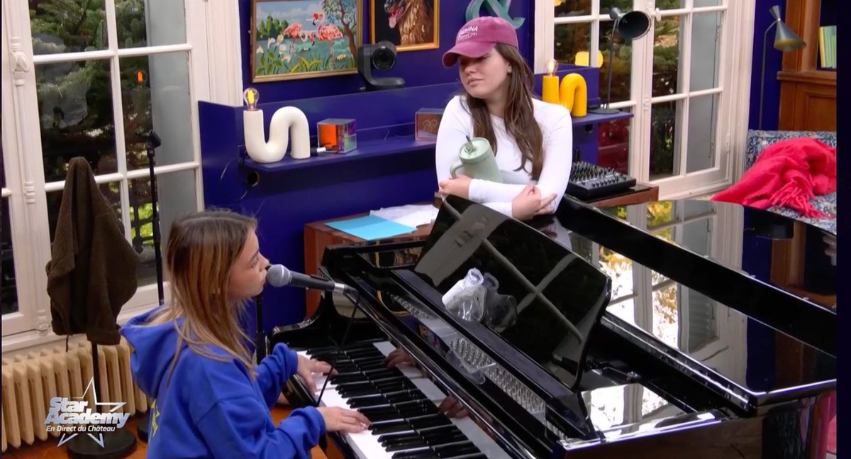 cobalader's tweet image. Melissa au piano 😍😍 #staracademy