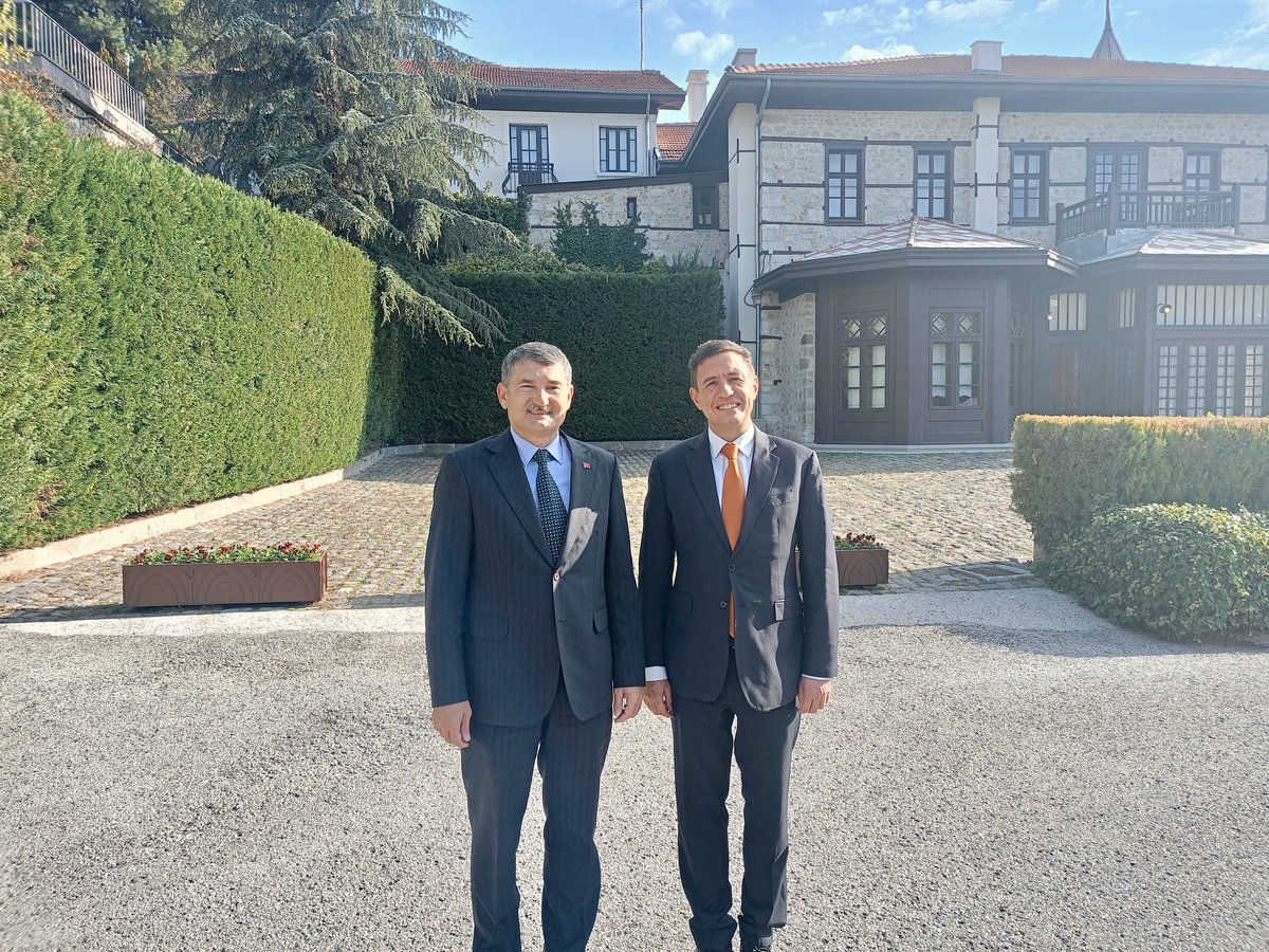 Bulgaristan Cumhuriyeti Büyükelçisi Sayın Anguel Tcholakov ile biraraya geldik.