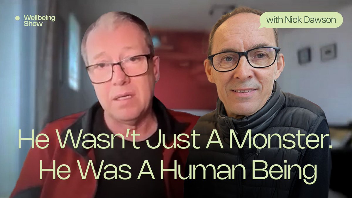 In 1998, Nick lost his identical twin brother to a brutal murder. Years later, through restorative justice, he met one of his brother’s killers .
Now, he shares his story to help others heal.

 youtu.be/wAmM5QRCVNM?si…