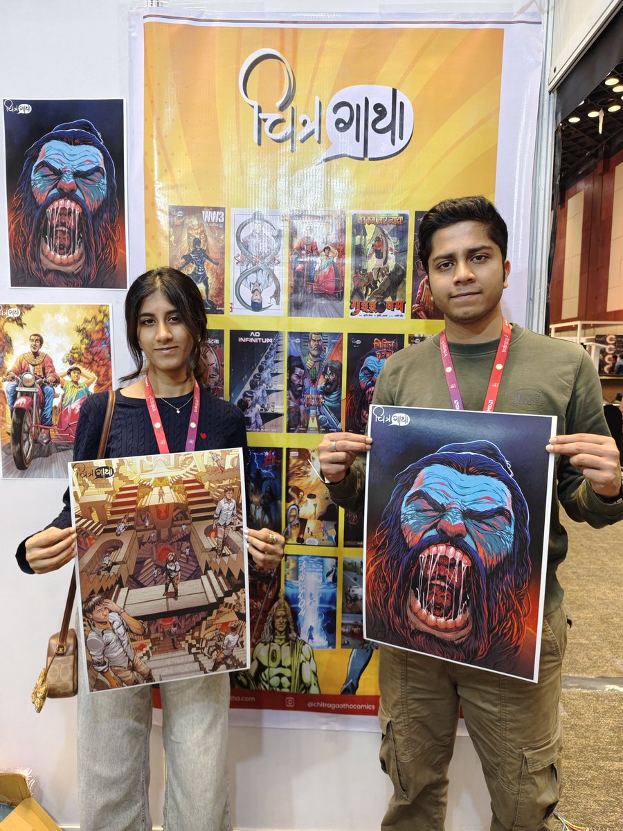 chitra_gaatha's tweet photo. Had an incredible time at Creators Street, Indiajoy ! 🎉

Loved meeting all the awesome fans and creators — big shoutout to TVAGA for this magical AVGC-XR fest! ✨
Can’t wait for next year! 💫

#IndiaJoy #IndiaJoy2025 #CreatorsStreet #IFM #ArtExpo #Chitragaatha https://t.co/IYLr3TCjcU