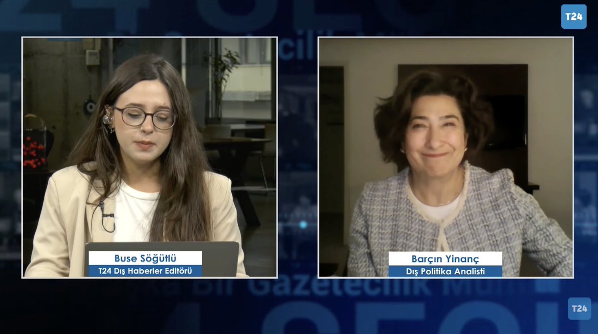 Dış Politika ile İçli Dışlı'da bu hafta

<a href="/barcinyinanc/">Barçın Yinanç</a>'tan Erivan izlenimleri: Ermenistan'da inen Azeri uçağı neden şaşkınlık yarattı? 

📌11 Kasım'daki seçimler öncesi Ankara'dan Bağdat'a su anlaşması jesti; anlaşmanın zamanlaması ne söylüyor?

youtube.com/watch?v=EfeIK5…