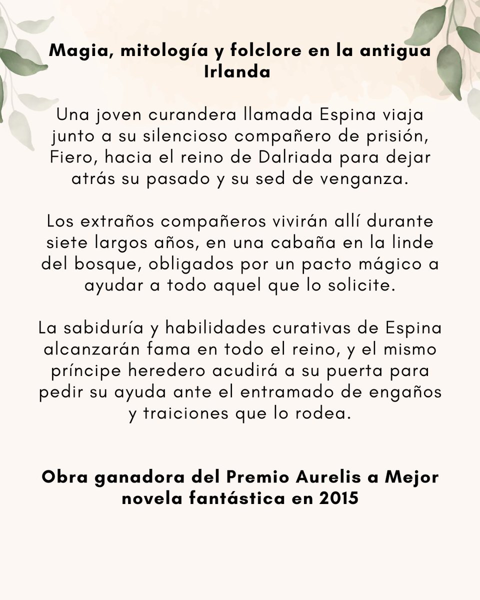 <a href="/lolallatas/">Lola LLatas</a> 🌱La noticia de hoy nos llena de alegría y es que por fin 2026 será el año en que Juliet Marillier regrese a las librerías españolas.

🪻«El estanque de los soñadores» es la primera novela de la trilogía de Fiero y Espina, y publicaremos los tres libros entre 2026 y 2027🤭