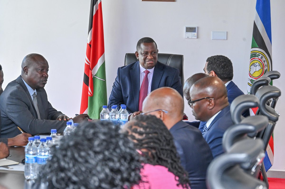 Earlier today, I joined stakeholders at the Technical Committee on Sponsorship &amp; Commercial Development meeting, hosted by the Ministry of Youth Affairs, Creative Economy and Sports, and attended by representatives from KCB, ABSA, Safaricom, Mozzart Bet, 1X Bet, CFAO, Total