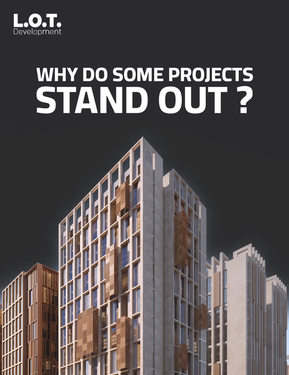 LOTDevelopments's tweet image. التميز في سوق العقارات لا يقتصر على كمية البناء، بل على مكانتك في السوق. في LOT، نساعد المشاريع على تحديد سوقها، وتعزيز حضورها.

#AhmedTaia #LOTDevelopment #FromConceptToConcrete
#MarketPositioning