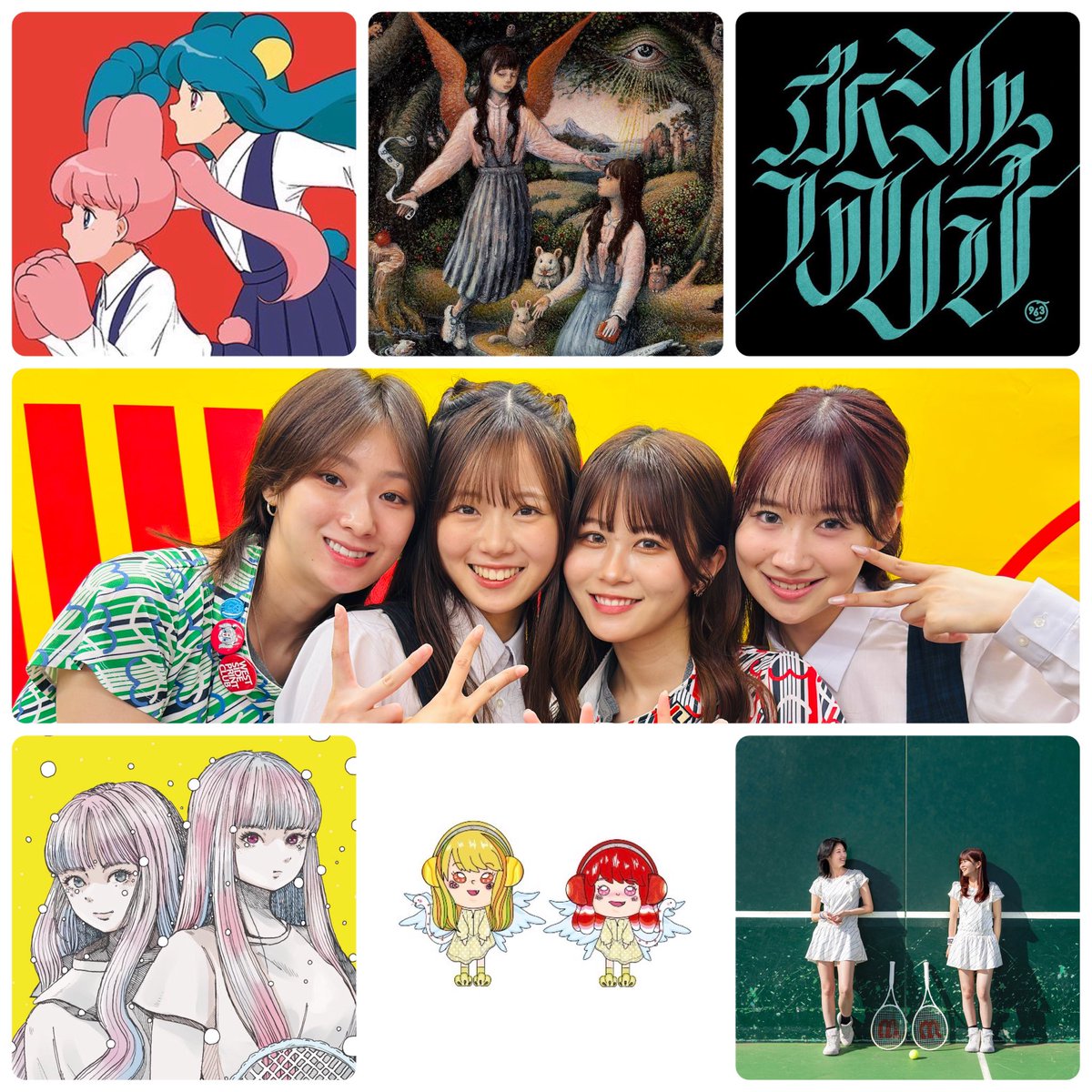 彼女のサーブ&レシーブ (カノサレ)のインフォ🎾3rdアルバム『気楽に