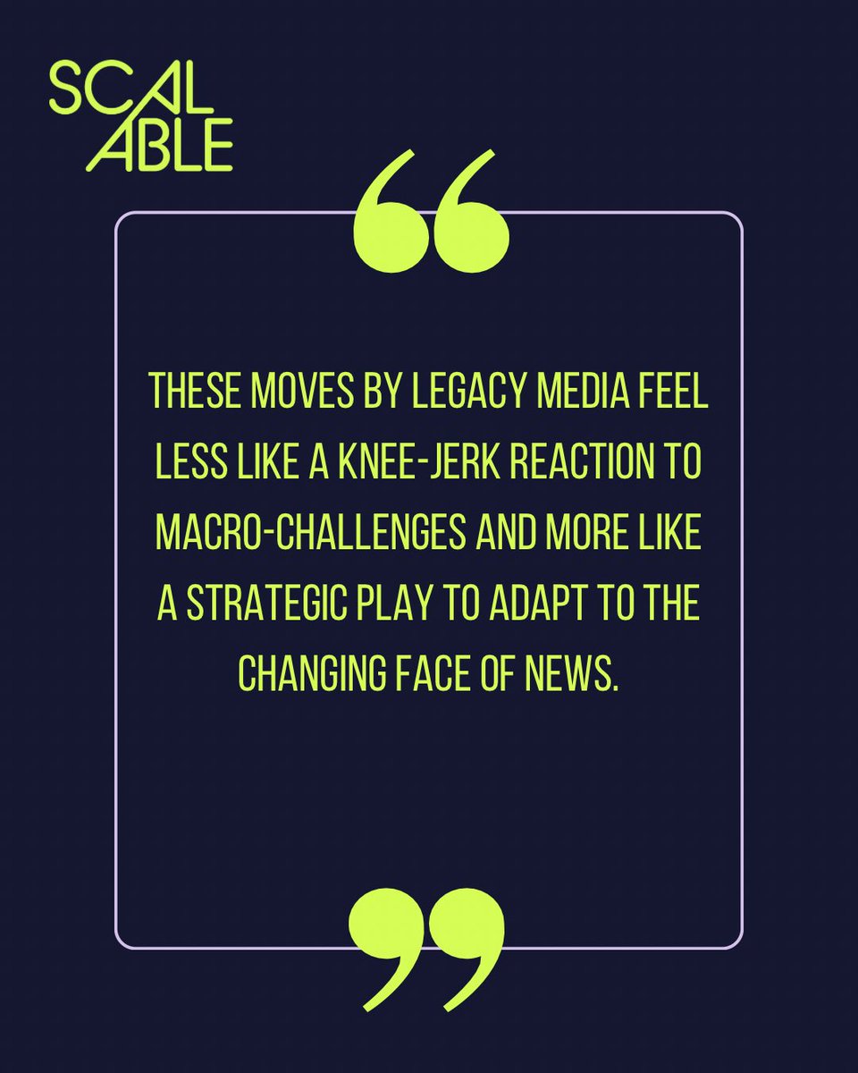 ScalablePod's tweet image. In the newsletter: 

-News organizations are working more closely with creators
-Reels hits a new revenue milestone
-A podcaster nabs a $425 million valuation
-Mamdani taps creators ahead of Election Day in the US

And more…

Read &amp;amp; subscribe for free: scalablepod.co/p/why-news-out…