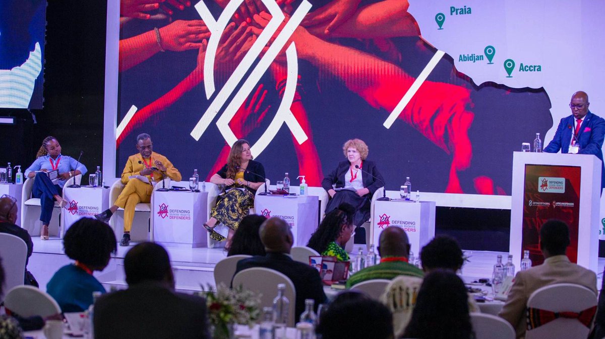 My warmest congratulations to <a href="/Hassan_shire/">Hassan Shire</a>, <a href="/MemoryBandera/">Memory Bandera</a> &amp; the entire team at <a href="/DefendDefenders/">DefendDefenders</a> on your 20th anniversary. It was a pleasure to join you in Kampala to mark this occasion &amp; I was delighted to meet with so many impressive HRDs from across the region.