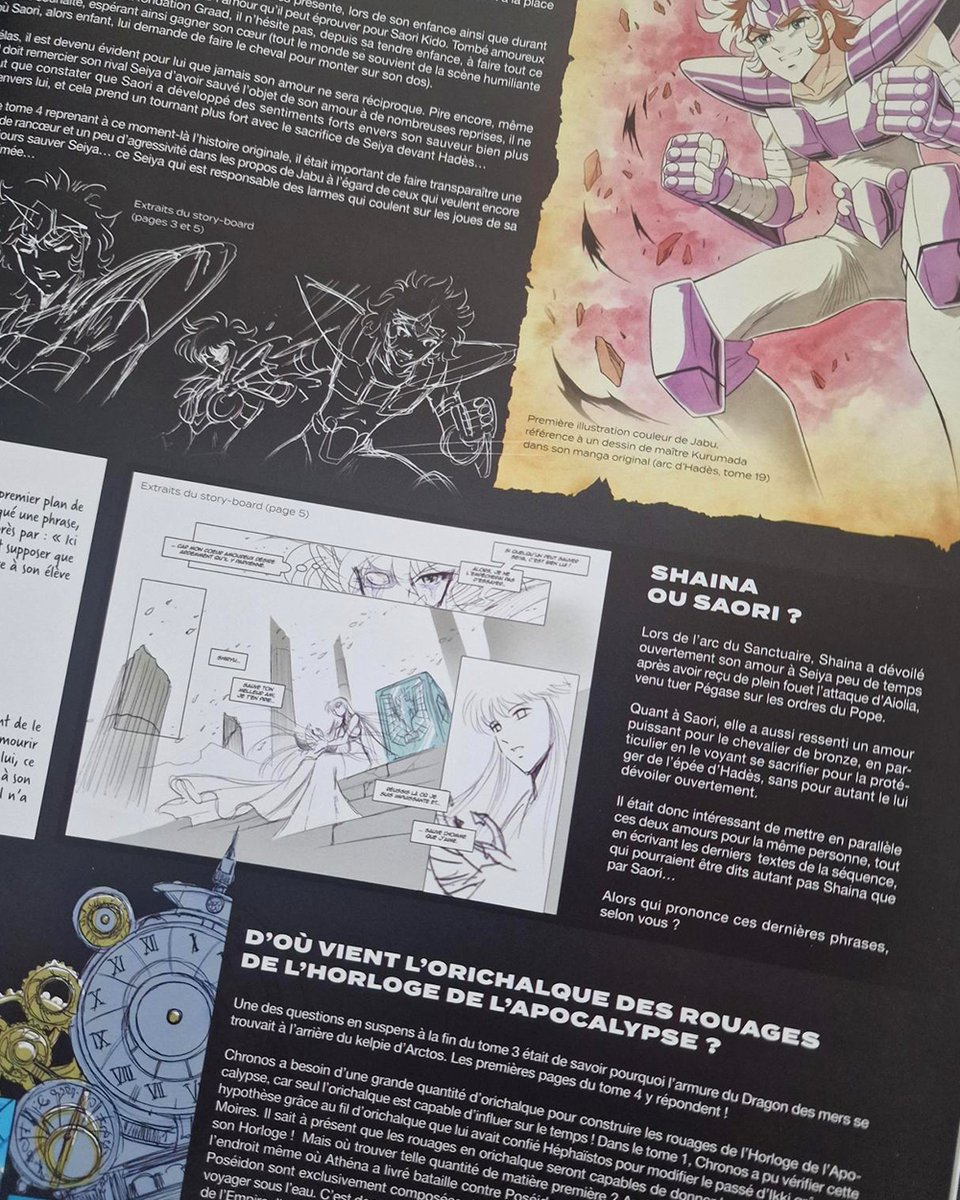 Le collector de Saint Seiya Time Odyssey est arrivé dans nos bureaux !

Un grand format pour profiter aux mieux des superbes dessins &amp; couleurs de l'album à travers ses 52 pages, sans compter les 14 pages de making-off et enfin les 8 pages de side story 🐉

Sortie le 14 novembre