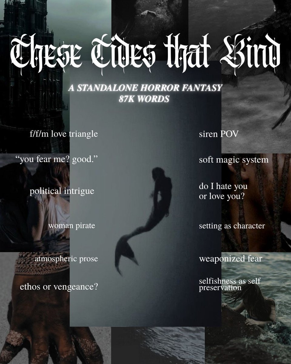 FOR THE WOLFxSORROWLAND

Unwilling to allow her power to be extorted to kill innocents Nerissa double-crosses her Siren King—aiding the humans in their battle for the isle as a prince and a pirate fight for her heart

🌊Editor interest
🌊8 full requests
 #questpit #Q #A #F #DF #H