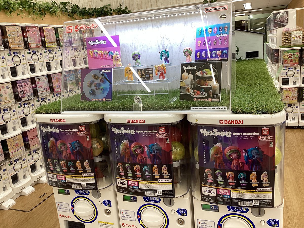 ガシャココ なんば駅前 入荷商品🆕 なんだかおかしなおかし🫖🍰の