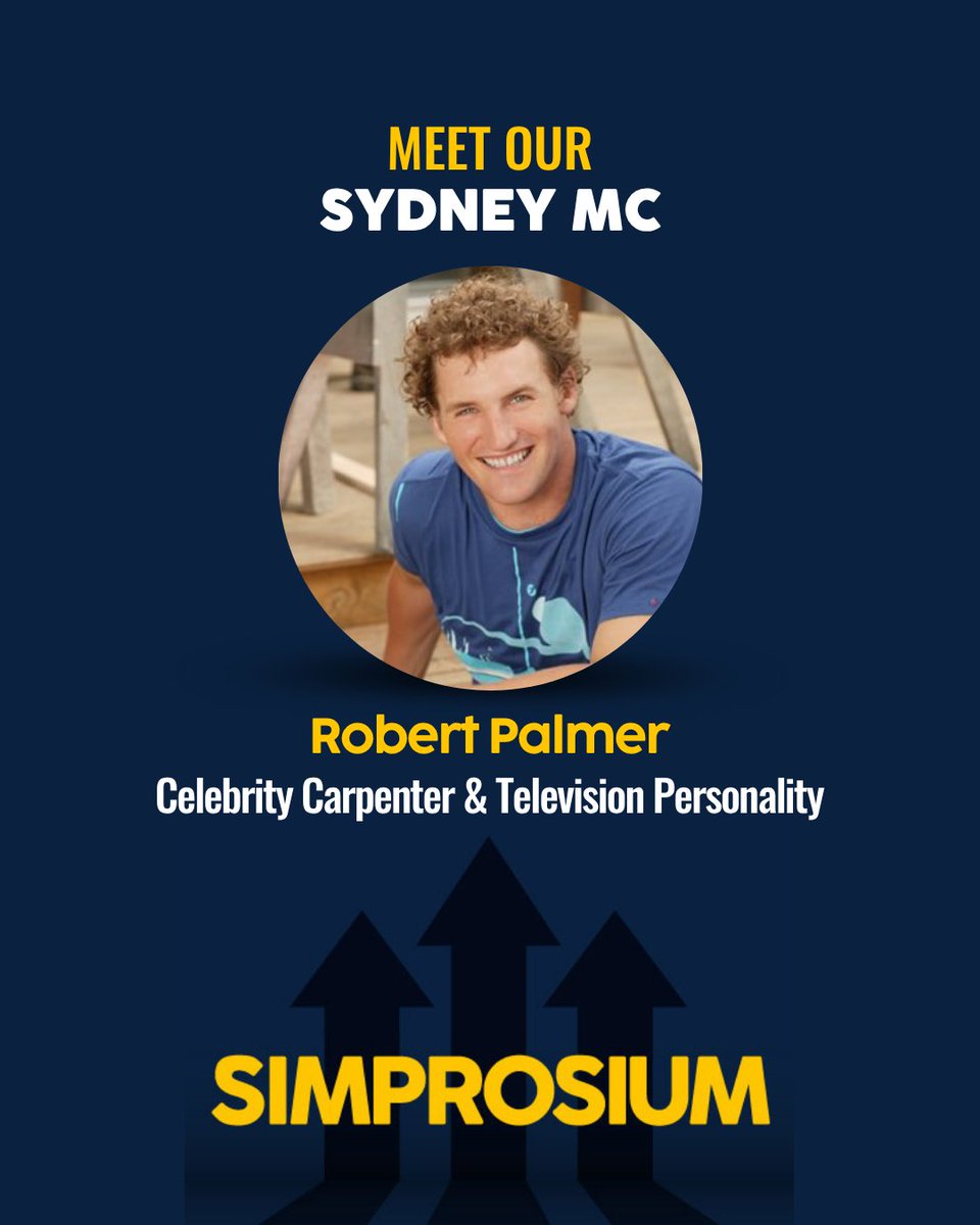 simprosoftware's tweet image. We’re thrilled to welcome Robert Palmer @robpalmerdiy as the official MC of the Sydney Simprosium! 

Get ready for an engaging, energised and inspiring experience — we couldn’t think of anyone better to guide us through the day.

#Simprosium2025 #FSMEvents #Simpro #Trades