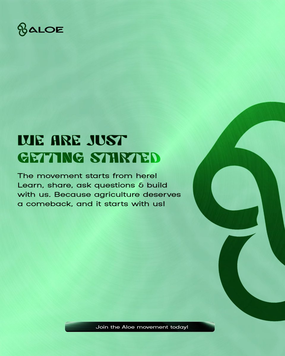 aloeinitiative's tweet image. Continuing the journey…
There’s more to the story, more green goals, and more reasons to care.  
Stay with us as we dig deeper into how we can grow a better future together. 🌱✨  
Drop a 🌿 if you’re still rooting for change!  

#AgriYouth #Sustainability #FutureIsGreen