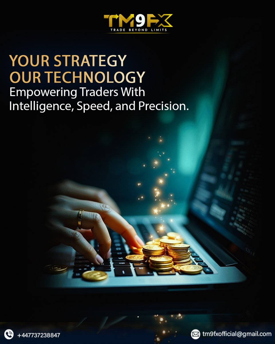 TM9FX's tweet image. ⚙️ Your Strategy, Our Technology

At TM9FX, we empower traders with intelligence, speed, and precision — giving your strategy the edge it deserves.
Trade smarter. Trade beyond limits.

#TM9FX #ForexTrading #TradingTechnology #SmartTrading #TradeBeyondLimits