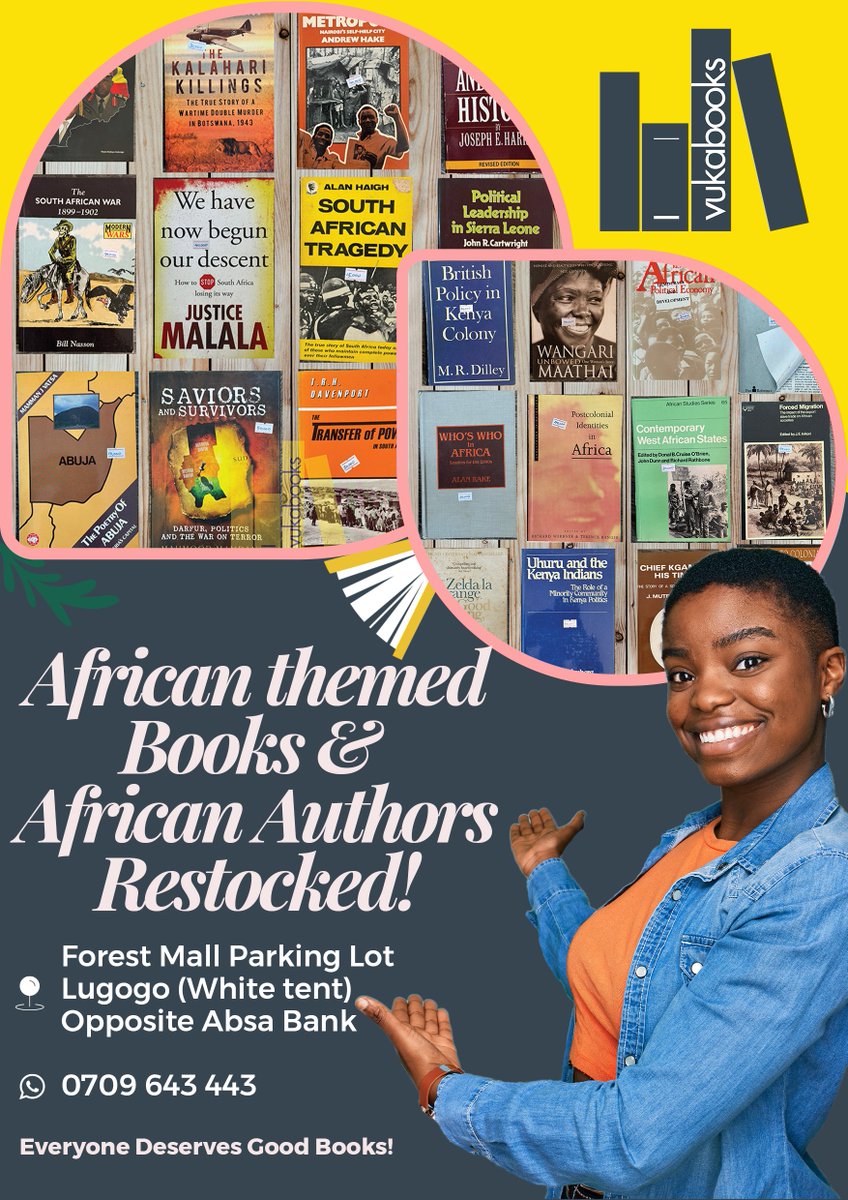 Visit our stall at Forest Mall Lugogo and get your favorite African History, Politics, Stories etc at the most affordable prices in Uganda!