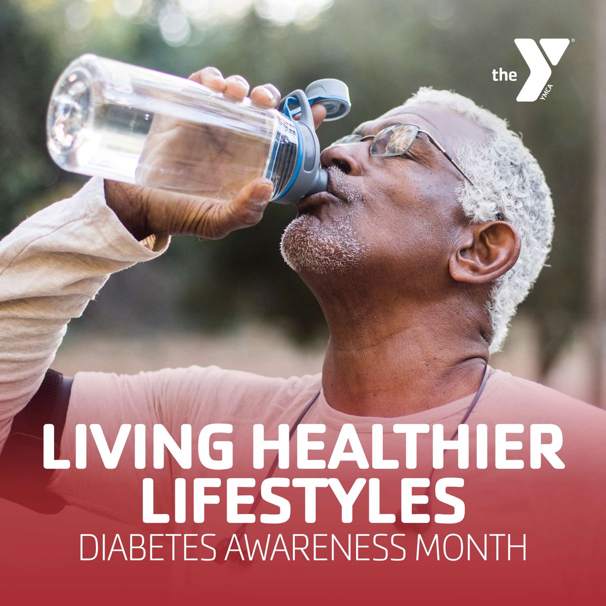 Lifestyle changes, like drinking water instead of drinks with added sugar, can contribute to weight loss and decreases the risk for type 2 diabetes. Carrying and refilling a reusable water bottle may be an easy way to keep thirst at bay. #DiabetesAwarenessMonth