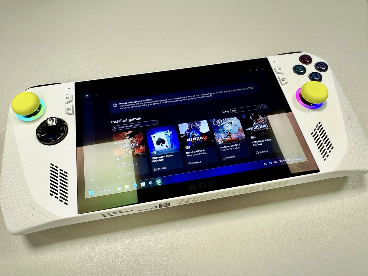 #ROGAlly Back in business. 😃