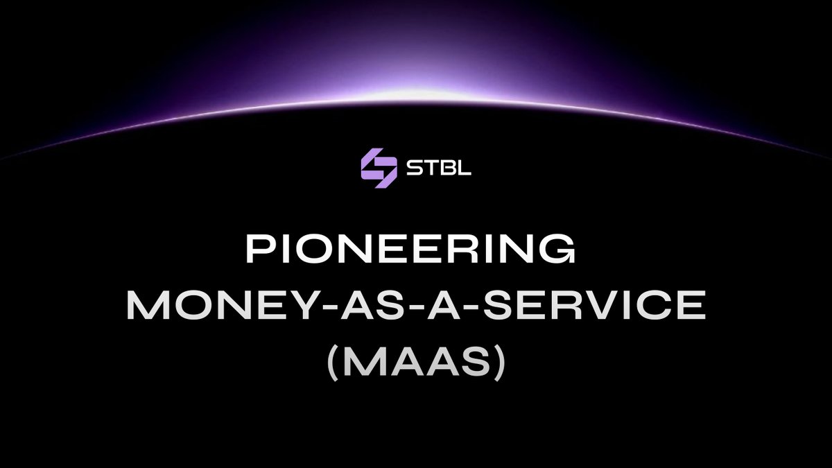 stbl_official's tweet image. The Age of Money as a Service (MaaS) has begun.
STBL is pioneering the infrastructure that lets every ecosystem design, issue, and scale its own programmable, yield-sharing Ecosystem Specific Stablecoins (ESS).

Built on transparency and powered by USST, the universal stablecoin,…