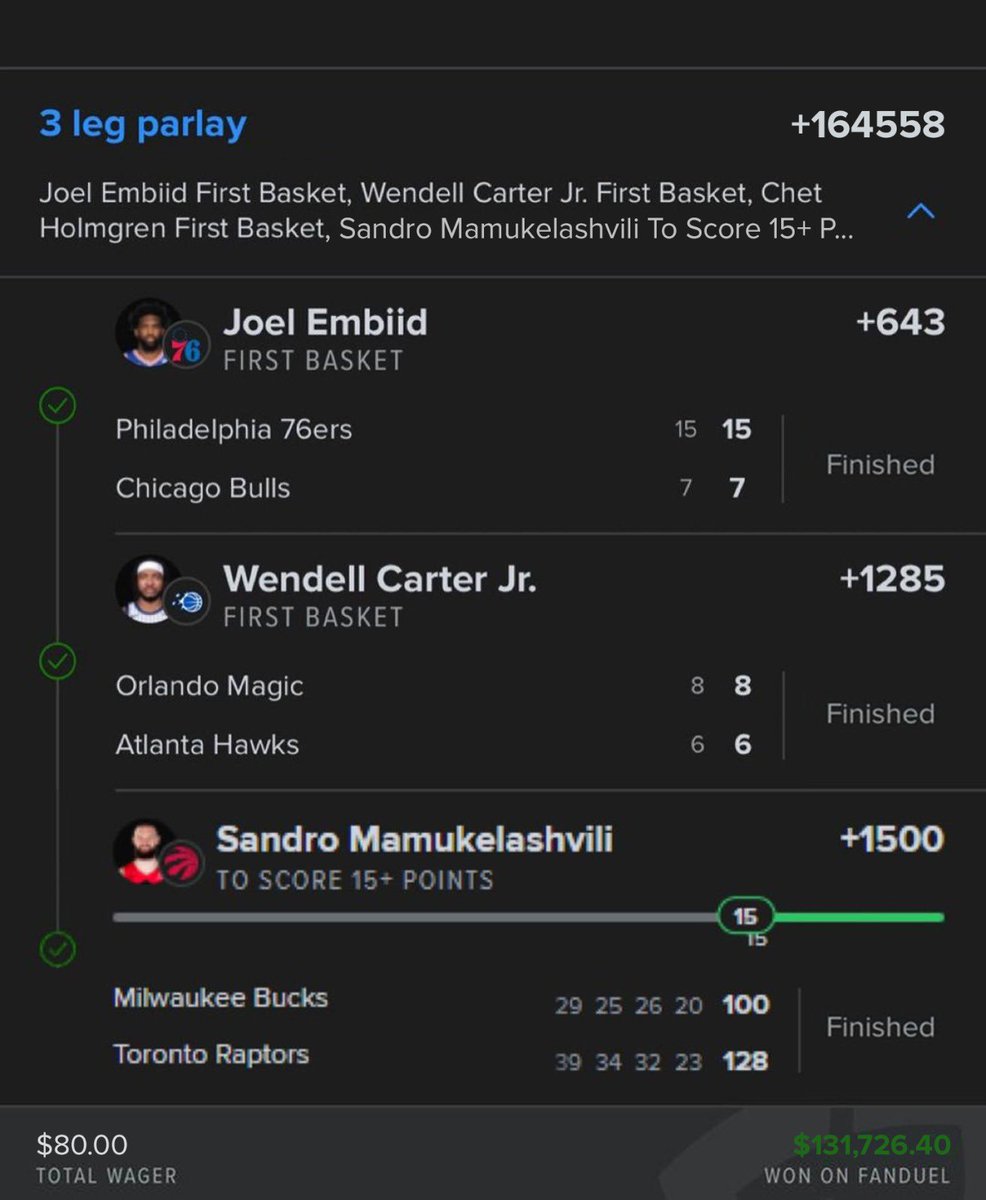 fredprops's tweet image. MIGHT’VE BROKE THE BOOKIE💰

ALL HIT  DAMN INSANE 🔥

Turned $80 —&amp;gt; $131,726.40 — THEY CAN’T STOP THE RUN 😤💵

I’m geeling too blessed, so I’m giving back 💸

LIKE + RETWEET AND COMMENT—cash to everyone showing love ❤️

#GamblingX