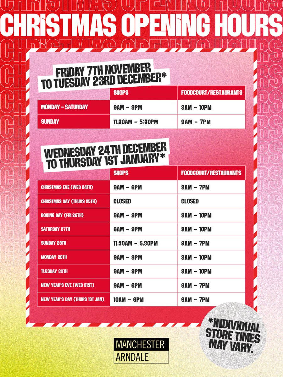 Manchester Arndale tweet media