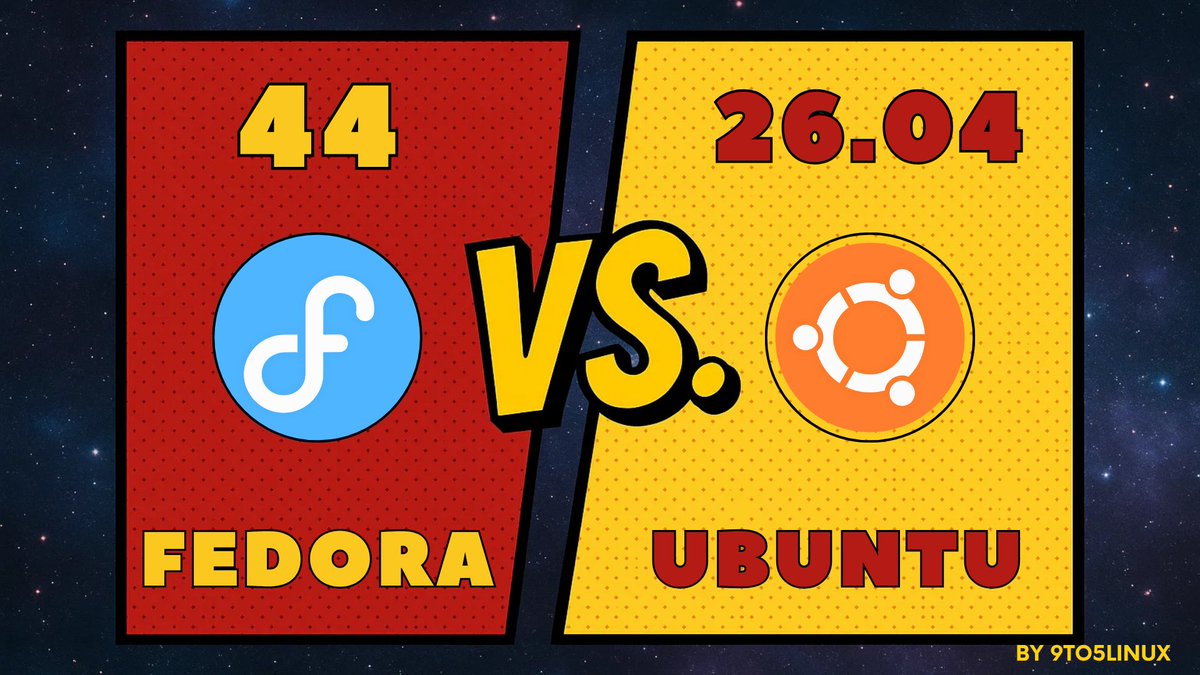 9to5Linux_'s tweet photo. Fedora vs Ubuntu 2025: Who REALLY Has More Apps? https://t.co/mxGK2yVVcb via @YouTube @fedora @ubuntu @gnome #9to5linux #official9to5linux #9to5linuxofficial #fedora #Ubuntu #apps #OpenSource #linuxcommands #linuxtechtips #linuxrdp #linuxcommandline #linuxtopic #linux #gnome https://t.co/hWtawikoVC