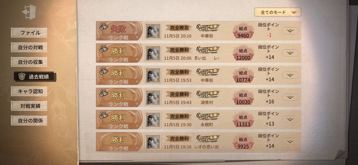 1回負けちゃった幻灯師のスキルいっつも勘違いしてハッチ逃げされる