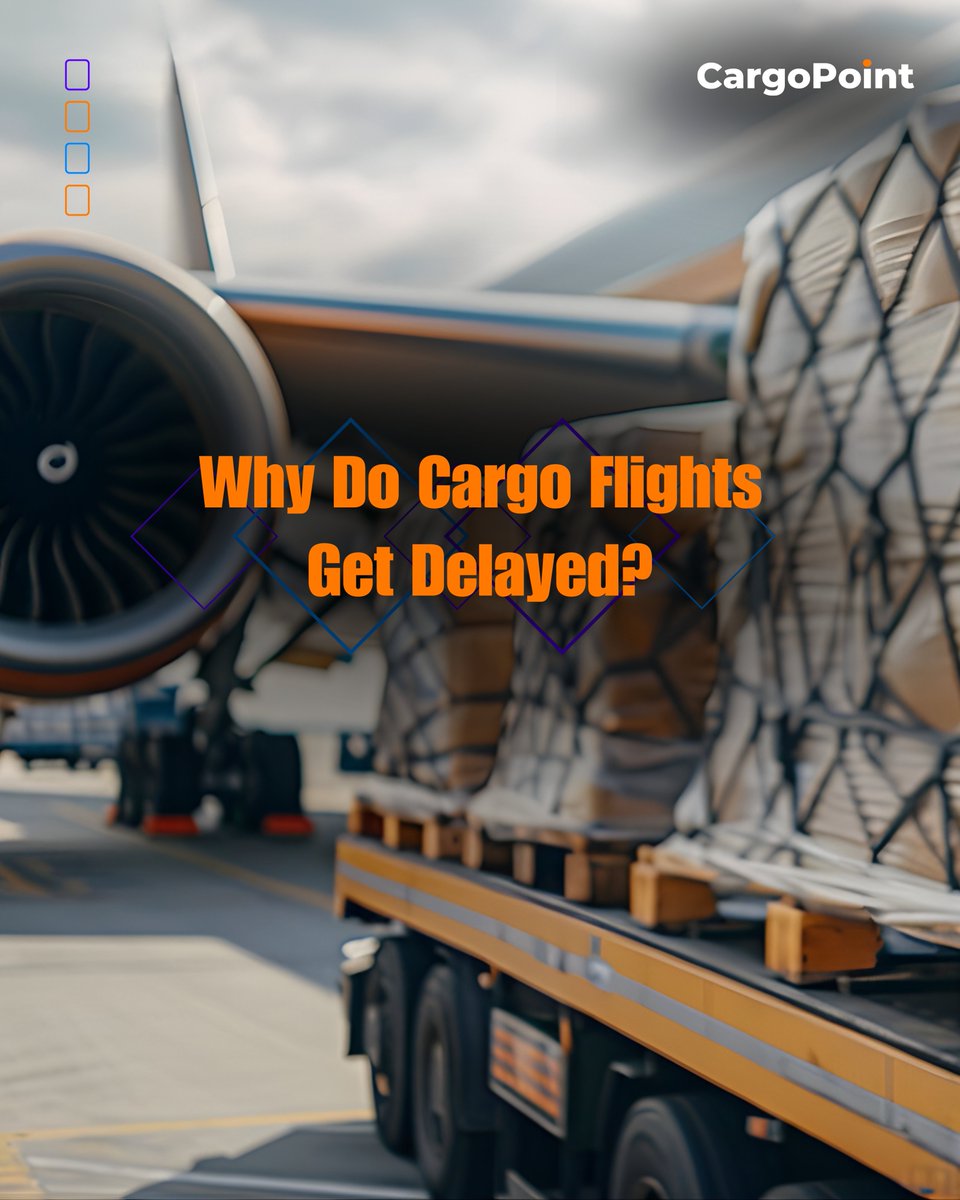 cargopointone's tweet photo. ✈️ Why Do Cargo Flights Get Delayed?

Top causes: customs &amp; docs, late cargo, airport congestion, weather, technical issues. Understanding delays helps plan better and keep shipments on track.

Learn more on our website:
🌐 https://t.co/2tbcR4huTO

#AirFreight #CargoDelays https://t.co/j7ilY5AS9M