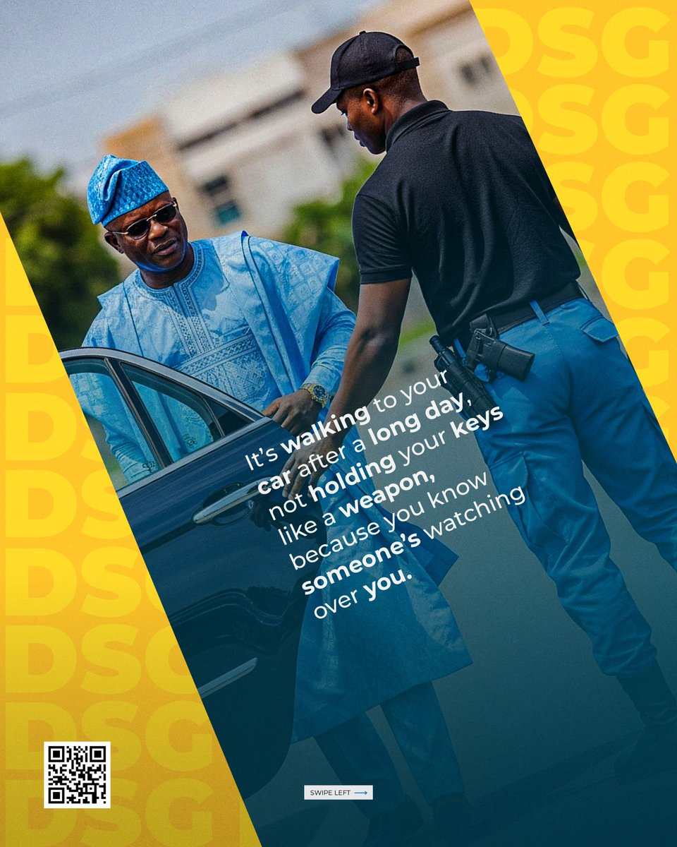 Dynamicgroups01's tweet image. Peace of mind isn’t noise it’s calm.
It’s that quiet moment you realize you’re safe.

That’s the peace of mind we work for every day 💛
📞 0802415155 Talk to us today;
 let’s secure your next event or space.

#DSGSecurity #Securituguard #SafetyInService #TrustDSG