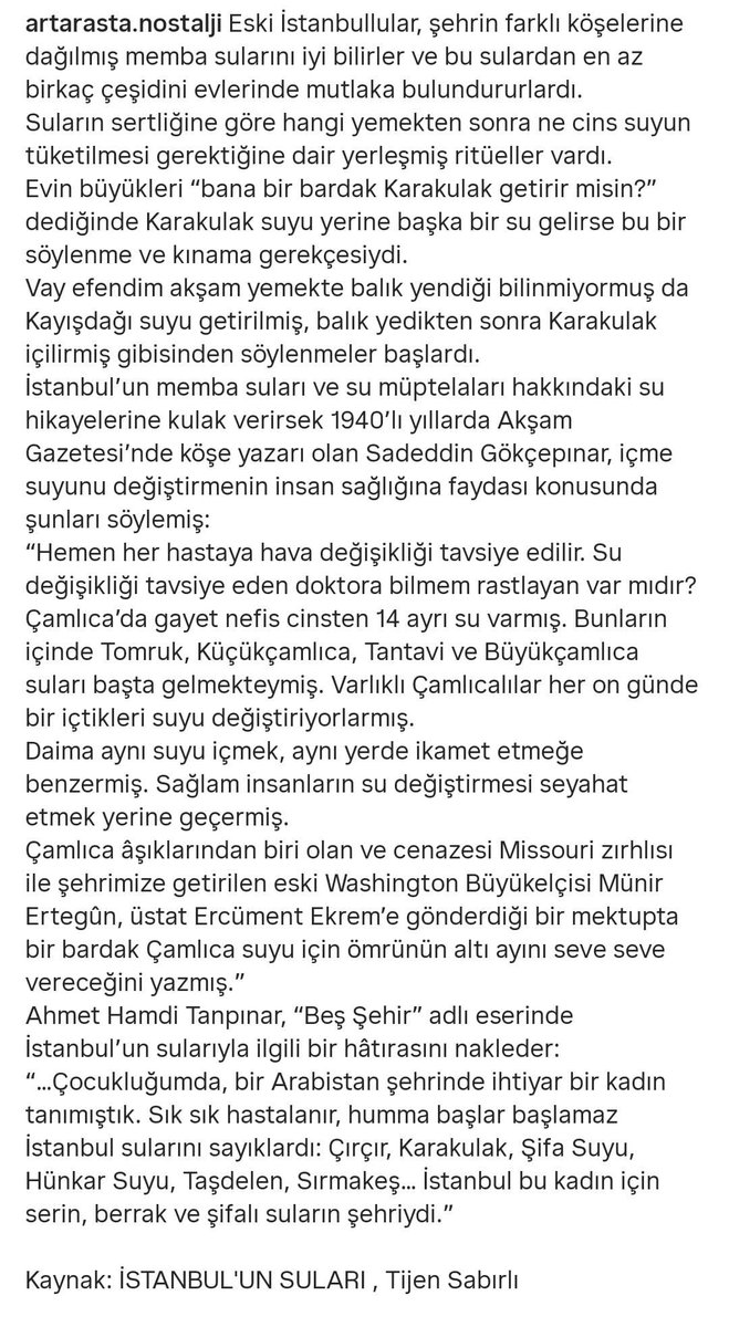 Karakulak, Taşdelen, Kayışdağı…
Eski İstanbul’un suları efsaneydi.
Biz Çamoluklular o suları taşıyan, koruyan, İstanbul’a yeniden sunan emekçiler olduk 💧
Su gibi aziz olsun geçmişimiz…
#Çamoluk #İstanbulunSuları #Nostalji

Terörsüz Türkiye
