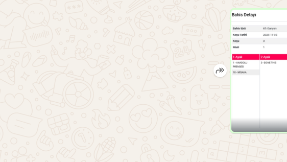 tekimiz .3 DONE THIS  sahaya inmiştir 5.40 ganyan💯💯💯