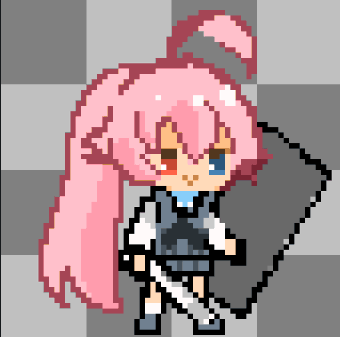 適当なイメージ もうちょっと等身高くしたい 