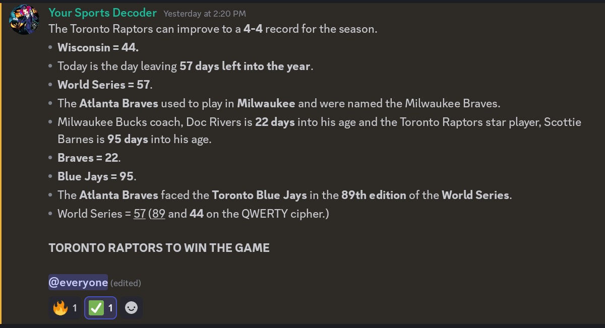 Your Sports Decoder tweet media