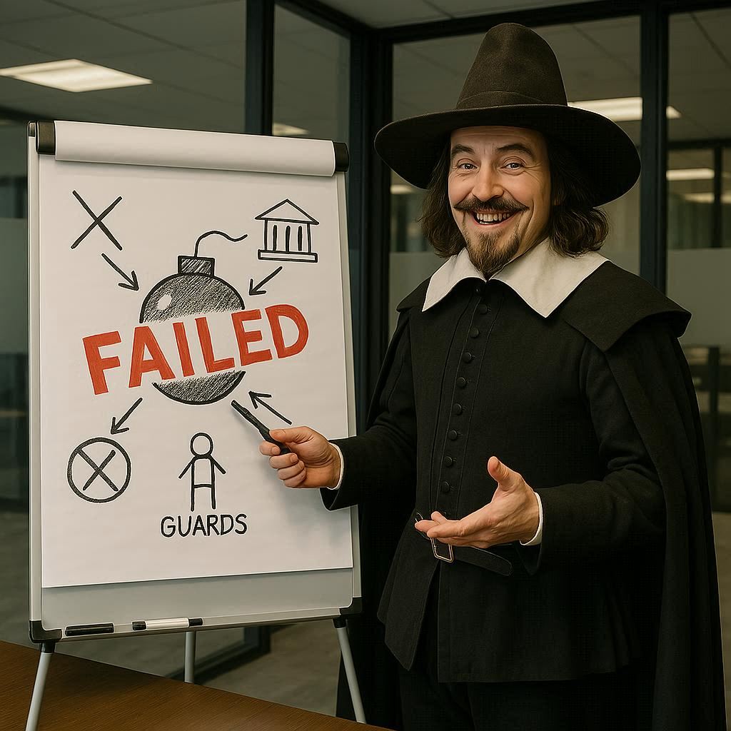 Shadowserve's tweet photo. 🔥 Guy Fawkes Night 🔥When the whole country collectively agrees that we should celebrate a failed plan.

Here’s to plans that don’t go up in smoke, and even if they do, it's probably not as bad as 1605. 

#Bonfire #BonfireNight #GuyFawkes #Fireworks #Failed https://t.co/9xzlkhvUkt