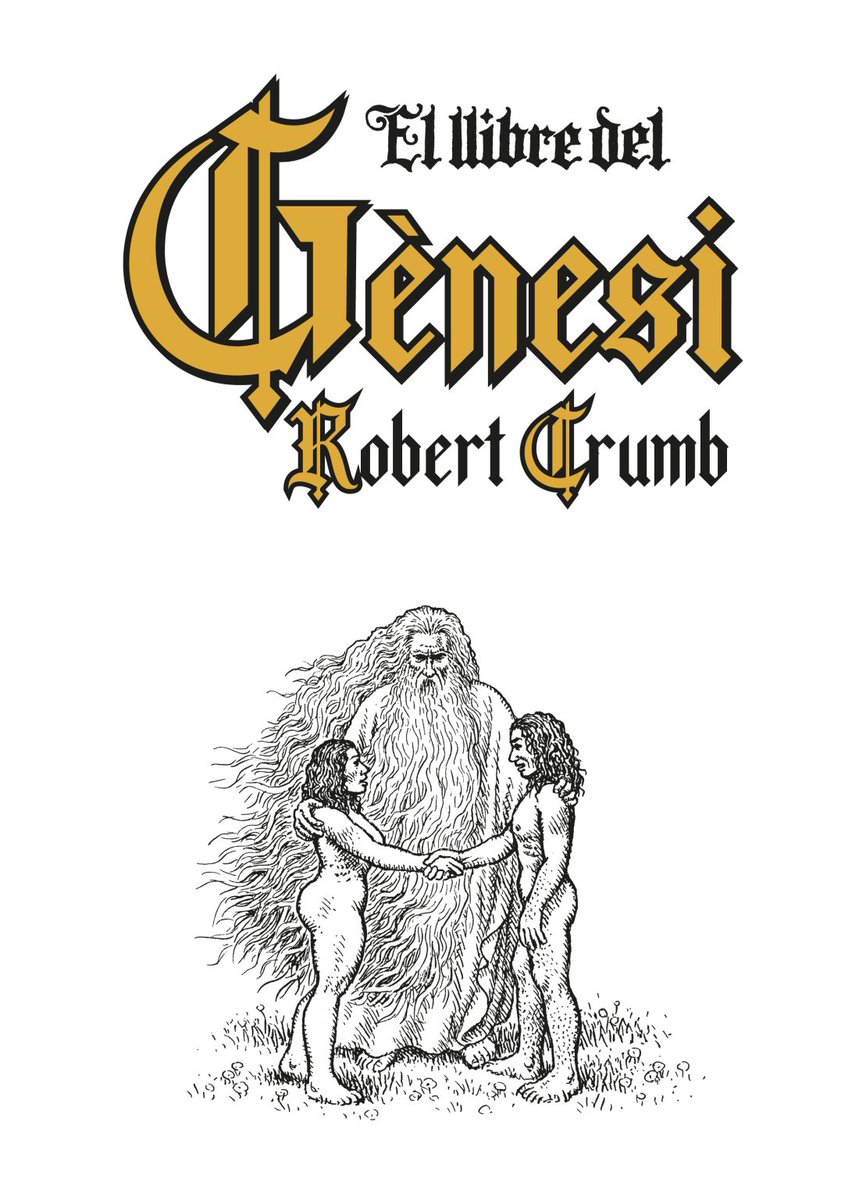 Ja a la venda #ElLlibreDelGènesi, de Robert Crumb, amb traducció de  <a href="/CarlosMayor/">Carlos Mayor</a> , i publicat per <a href="/Ed_Finestres/">Editorial Finestres</a> #CòmicEnCatalà